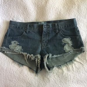 Show Me Your Mumu Jean Shorts